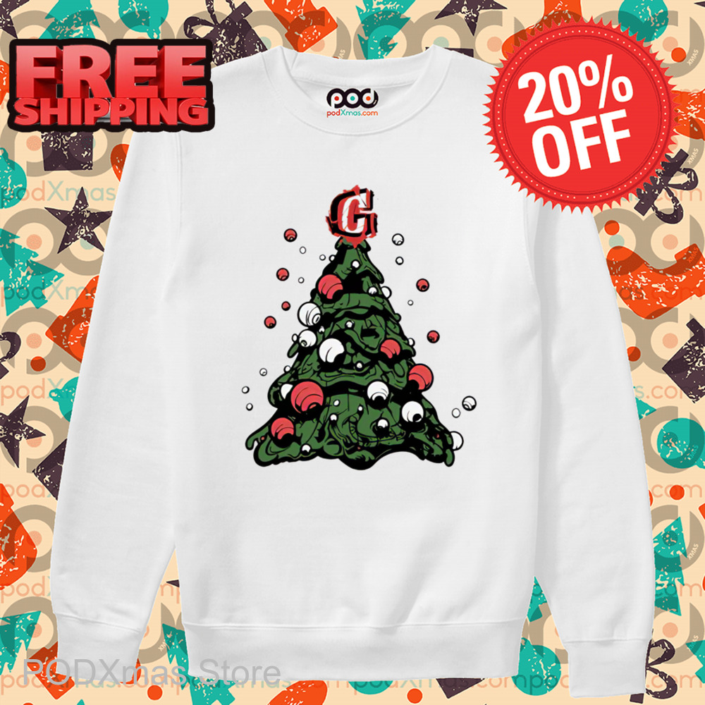Graffiti Pine Tree Christmas 2024 Shirt