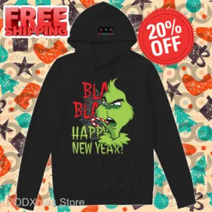 Grinch Bla Bla Happy New Year Shirt