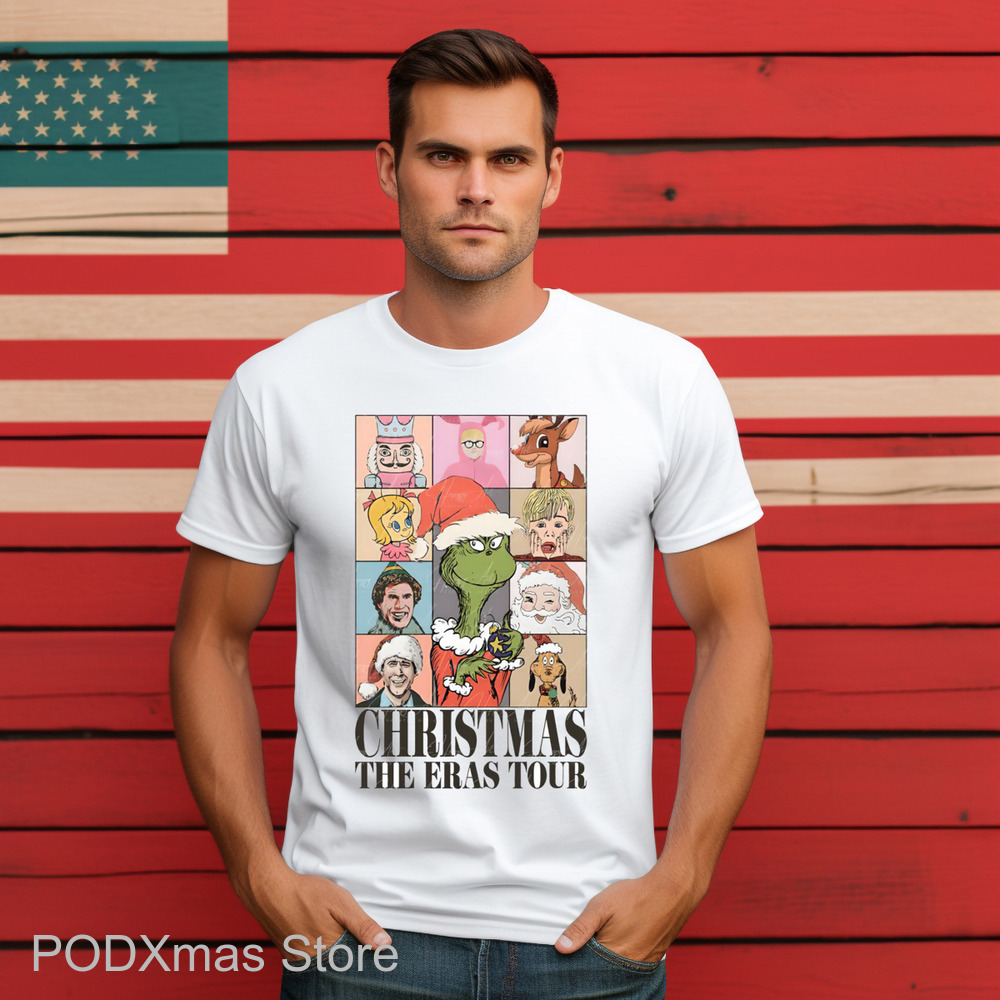 Grinch Christmas The Eras Tour Vintage 2024 Shirt