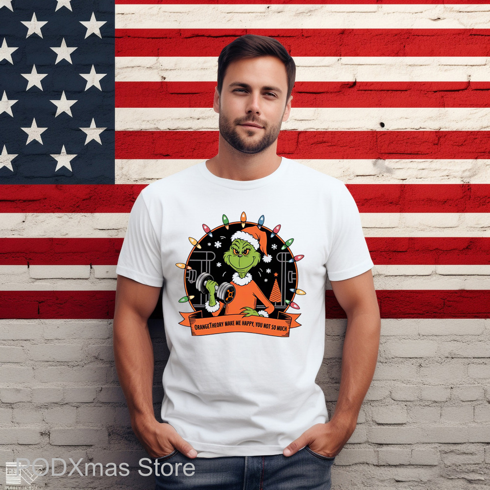 Grinch Gym Orange Theory Make Me Happy You Not So Much Shirt Grinch Gym Orange Theory Make Me Happy You Not So Much Shirt