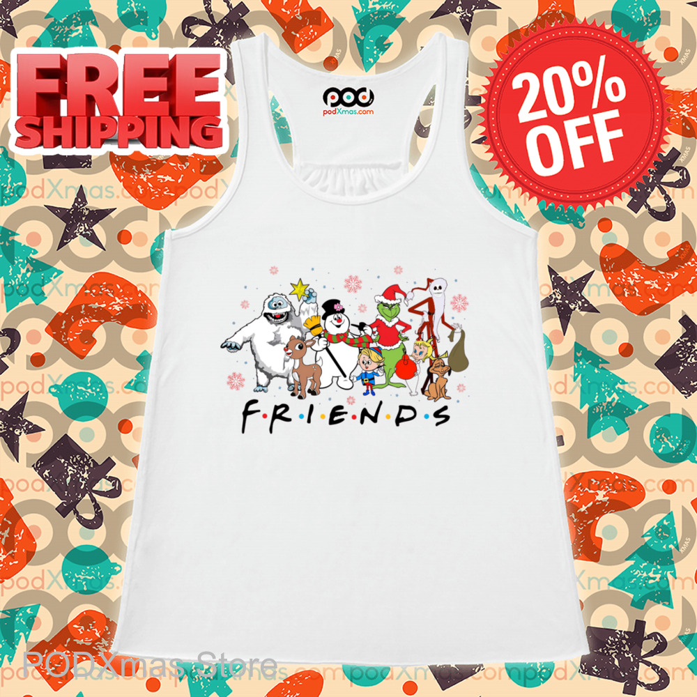 Grinch Snowman Friends Christmas 2024 Shirt