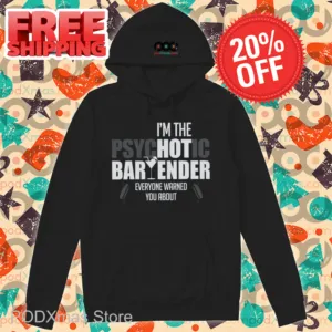 I'm The Hot Bartender Everyone Warned You About 2024 Shirt