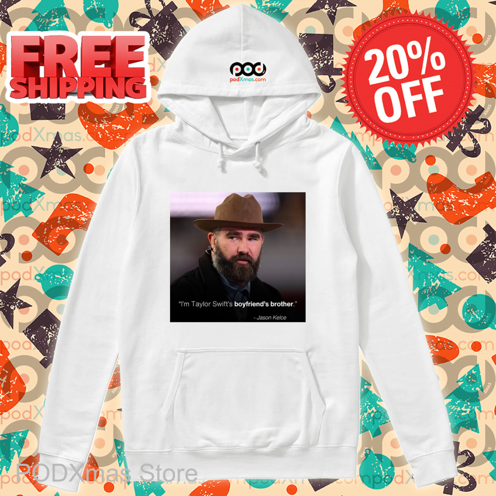 Jason Kelce In Taylor Swift's Boyfriend's Brother Shirt