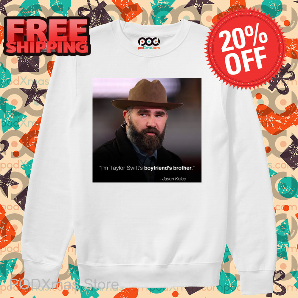 Jason Kelce In Taylor Swift's Boyfriend's Brother Shirt