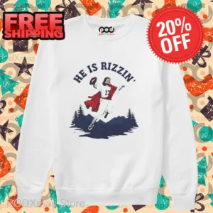 Jesus Basketball He Is Rizzin 2024 Shirt