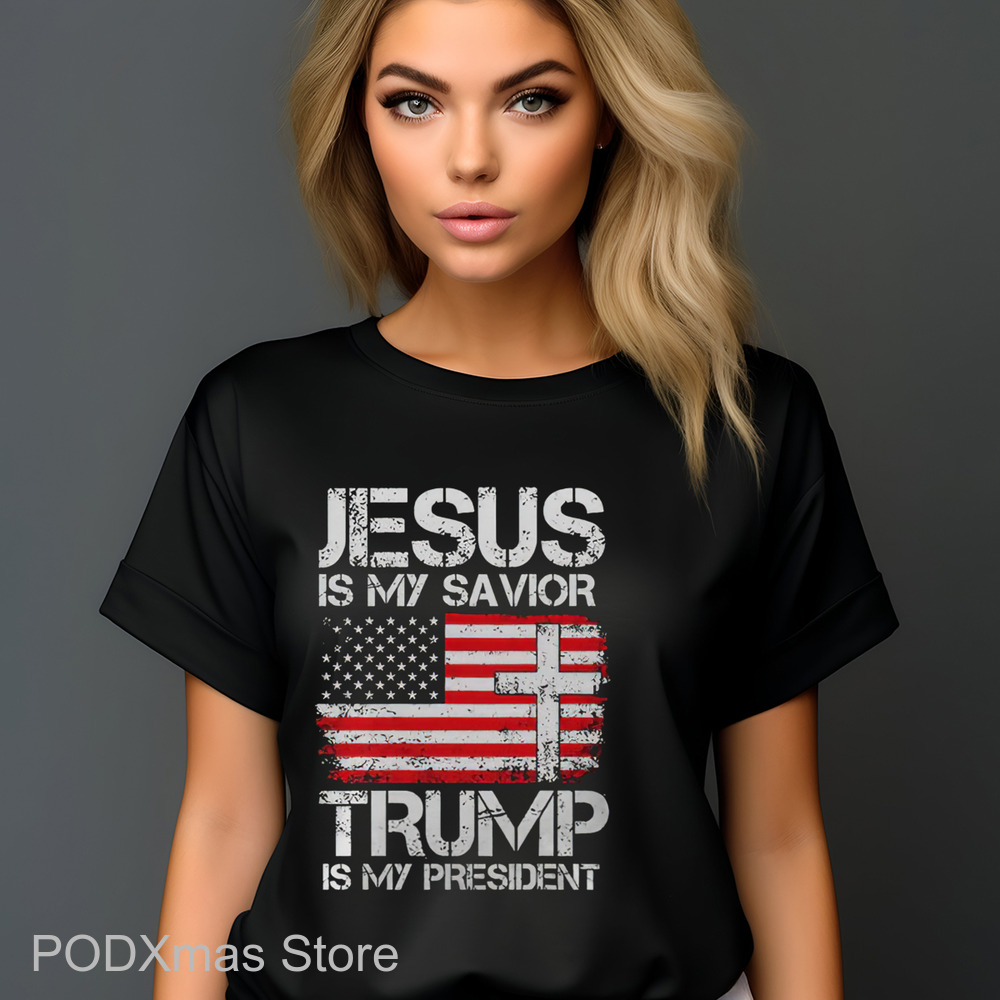 Jesus Is My Savior Trump Is My President Trump Vintage 2024 Shirt Jesus Is My Savior Trump Is My President Trump Vintage 2024 Shirt