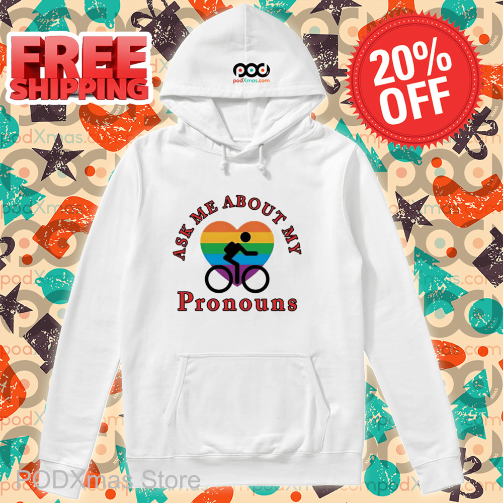 LGBTQ Heart Ask Me About My Pronouns Shirt