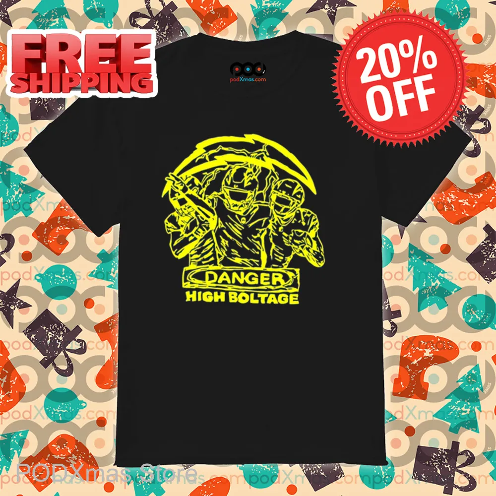 Los Angeles Chargers Danger High Voltage Shirt