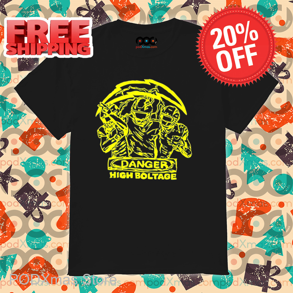 Los Angeles Chargers Danger High Voltage Shirt