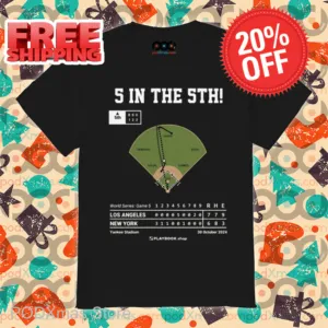 Los Angeles Dodgers 5 In The 5th Shirt