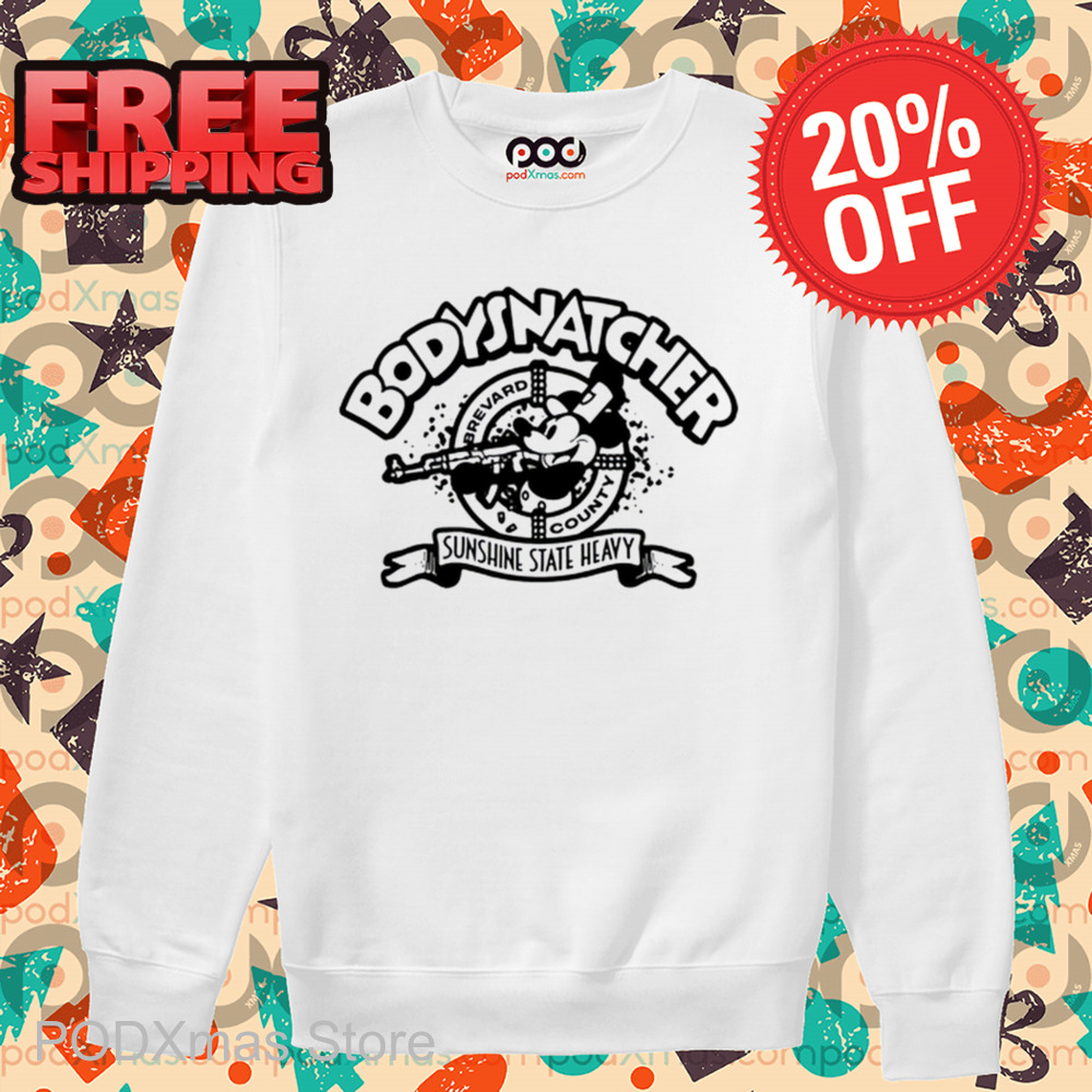 Mickey Mouse Bodysnatcher Sunshine State Heavy Shirt