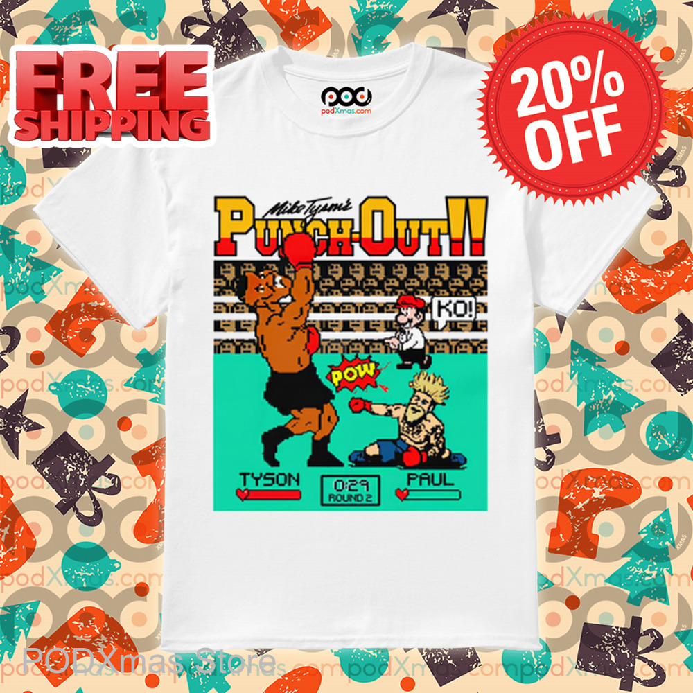 Mike Tyson’s Punch Out Cartoon Shirt