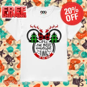 Minnie Mouse It's The Most Wonderful Time Of The Year 2024 Shirt