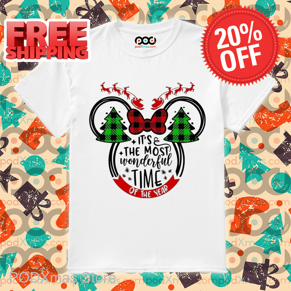 Minnie Mouse It's The Most Wonderful Time Of The Year 2024 Shirt
