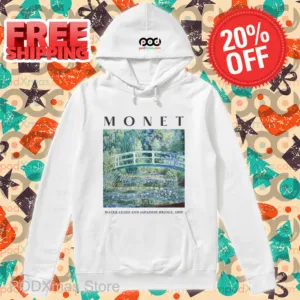 Monet Art Water Lilies And Japanese Bridge 1899 Shirt