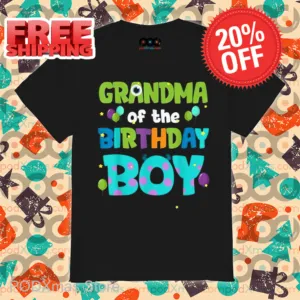 Monsters Grandma Of The Birthday Boy 2024 Shirt
