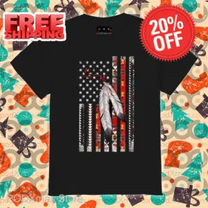 Native American Flag Vintage 2024 Shirt