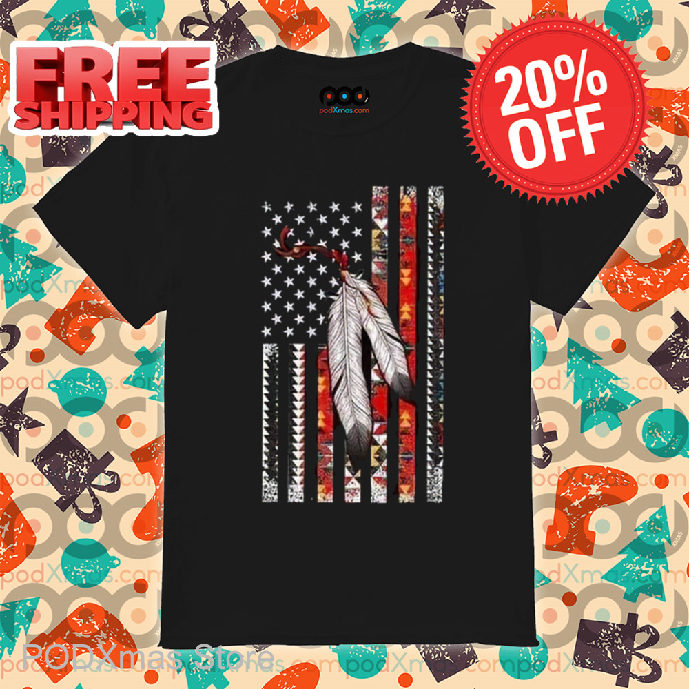 Native American Flag Vintage 2024 Shirt