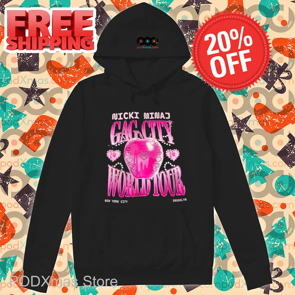 Nicki Minaj GaG City World Tour 2024 Shirt