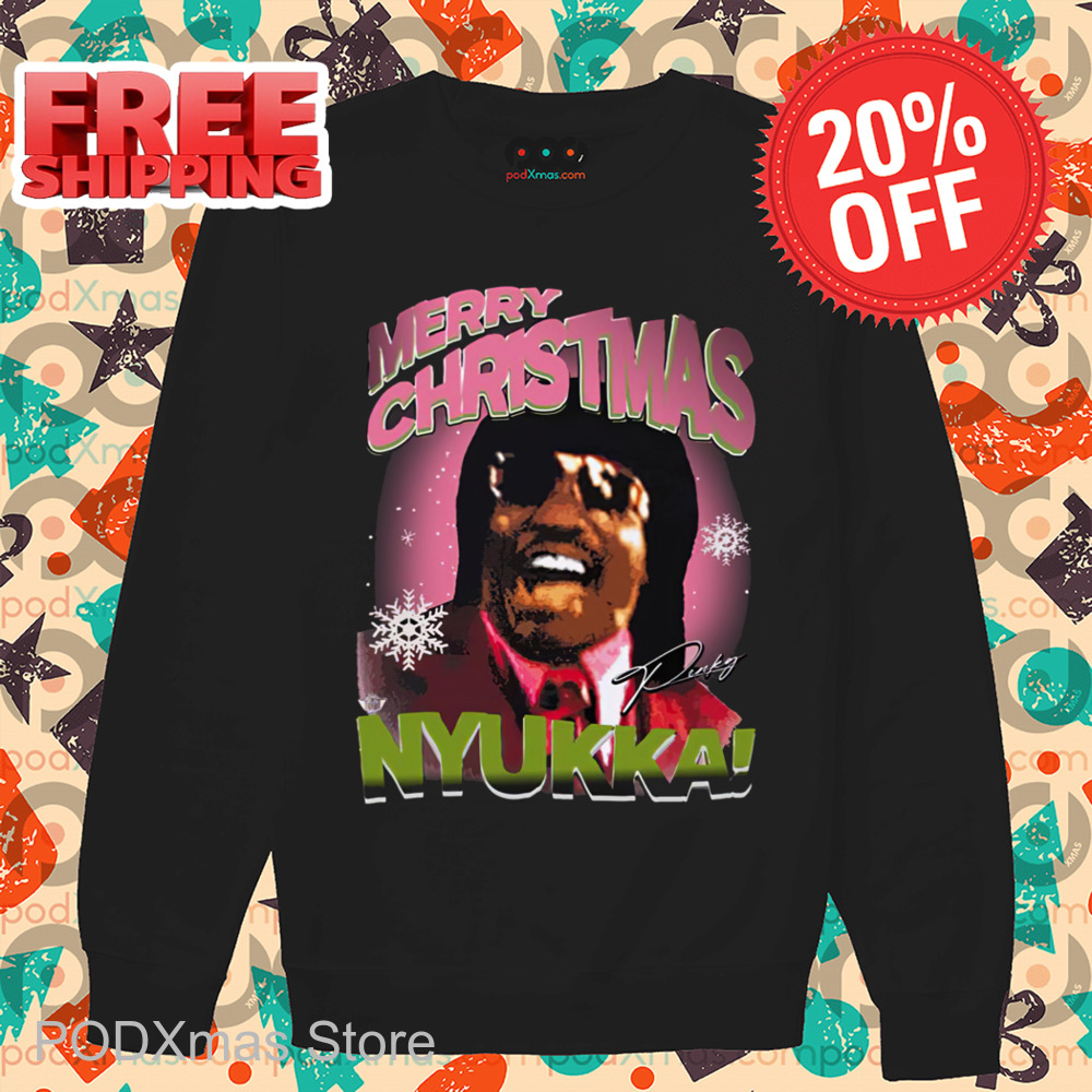 Nyukka Merry Christmas Signature 2024 Shirt