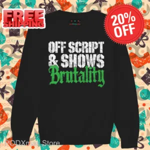 Off Script And Shows Brutality Vintage Shirt