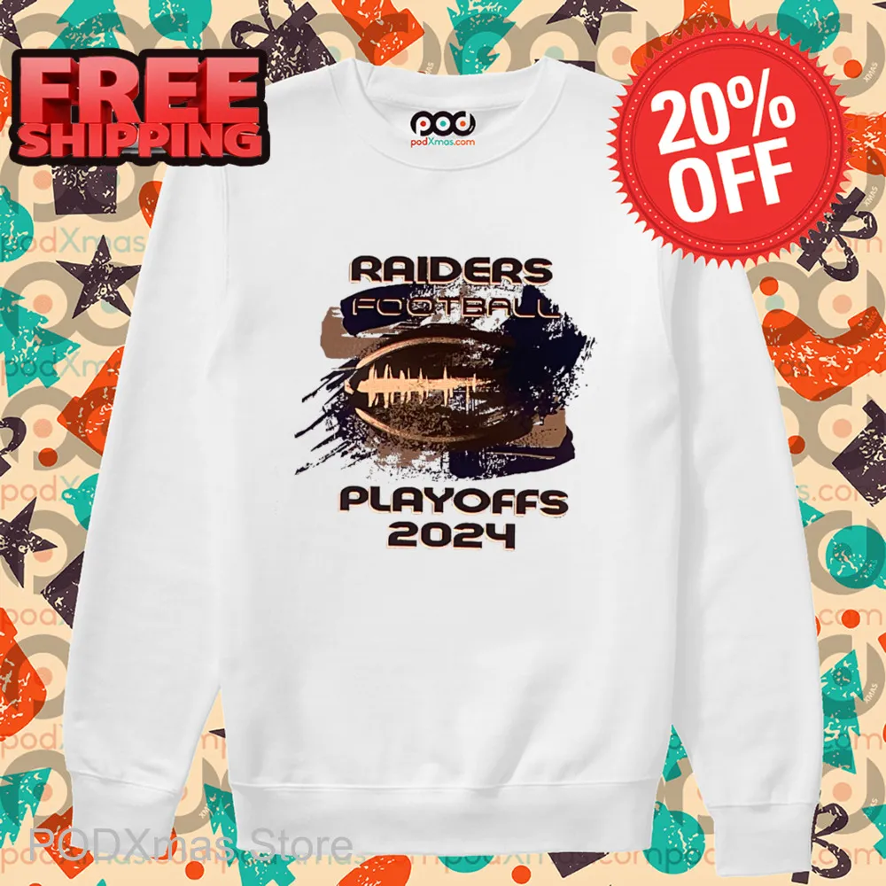Raiders Football Playoffs 2024 Shirt