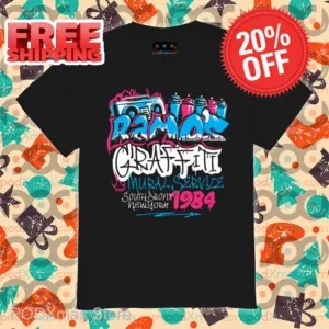 Ramos Graffiti Mural Service South Bronx New York 1984 Shirt