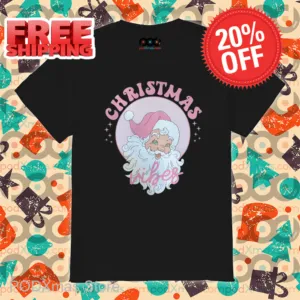 Santa Christmas Vibes 2024 Shirt