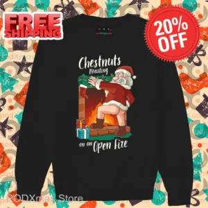 Santa Claus Chestnuts Roasting On An Open Fire Christmas 2024 Shit