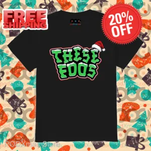 Santa Hat These Foos Christmas Shirt