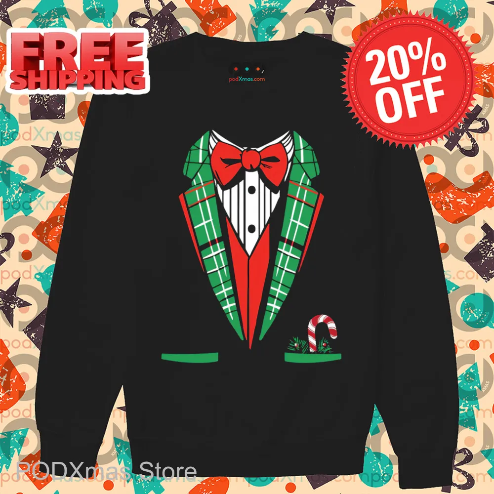 Santa Tuxedo Christmas 2024 Shirt