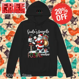 Santa's Favorite Postal Worker Shirt