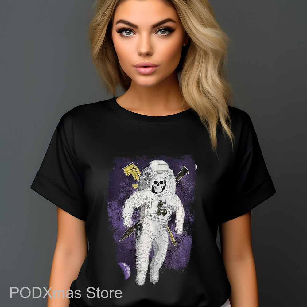 Skeleton Astronaut Rocket 2024 Shirt