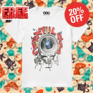 Skeleton Grateful Dead Earth Vintage 2024 Shirt