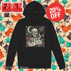 Skeleton Stay Weird 2024 Shirt