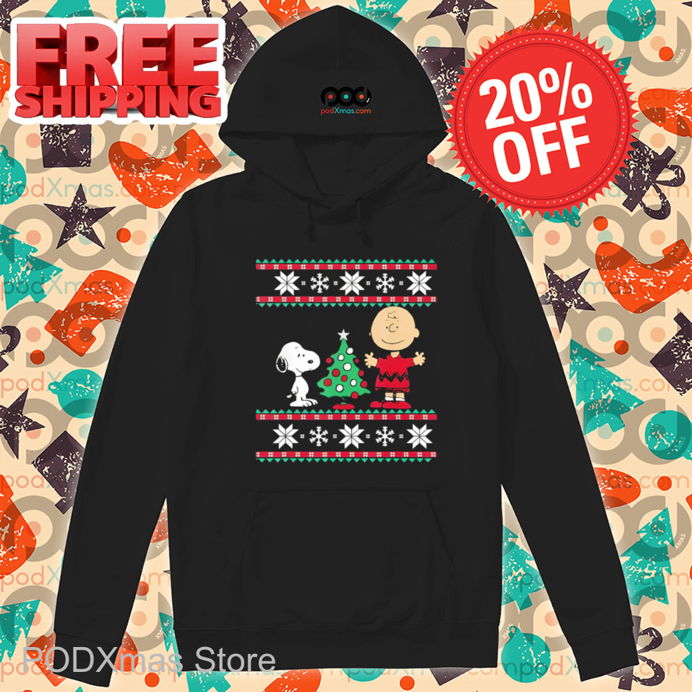 Snoopy And Charlie Brown Ugly Christmas 2024 Shirt
