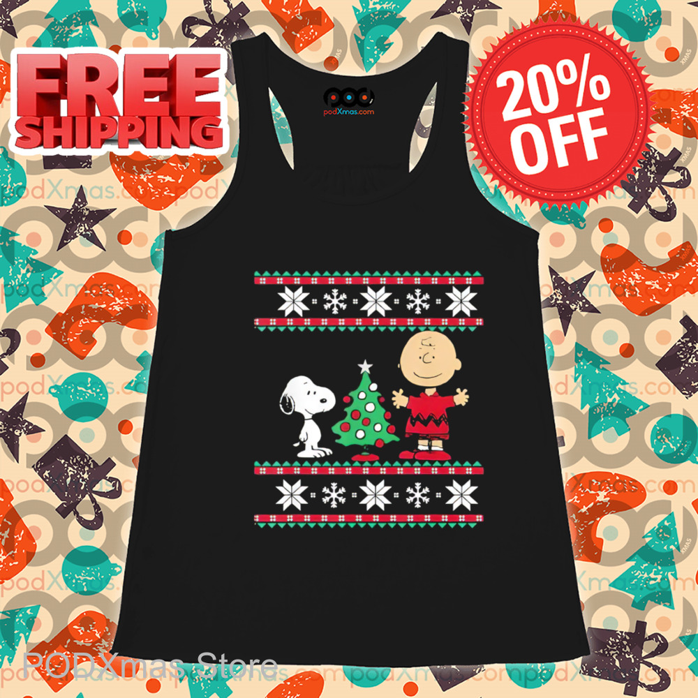 Snoopy And Charlie Brown Ugly Christmas 2024 Shirt