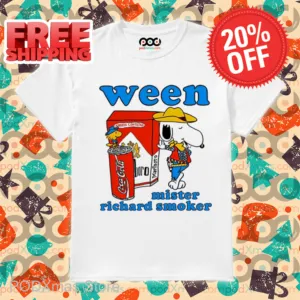 Snoopy Ween Mister Richard Smoker Shirt