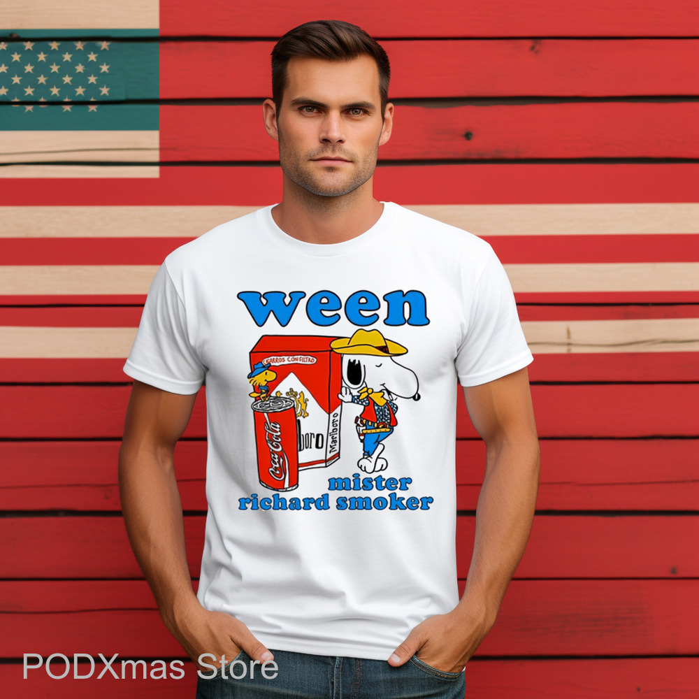 Snoopy Ween Mister Richard Smoker Shirt