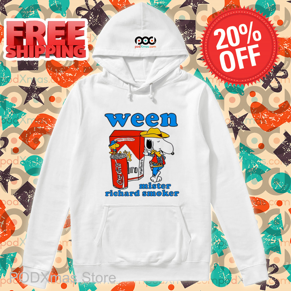 Snoopy Ween Mister Richard Smoker Shirt