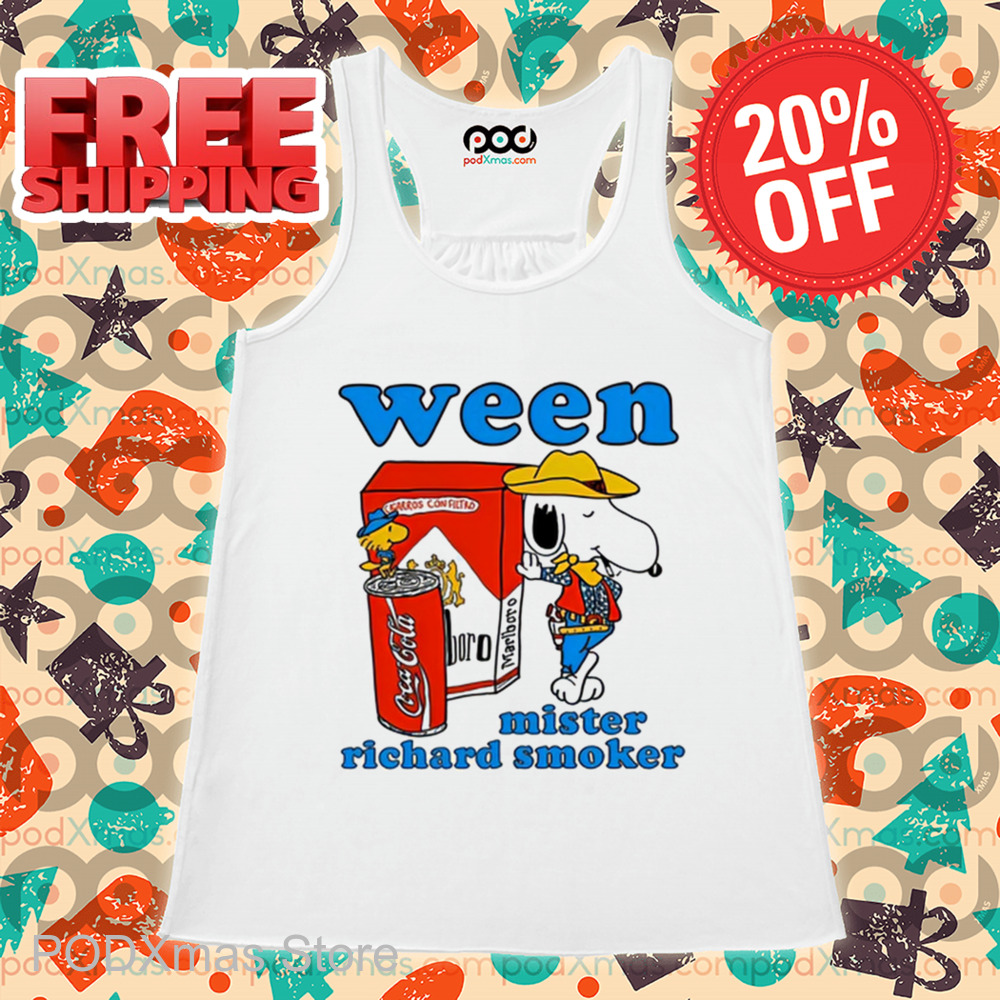 Snoopy Ween Mister Richard Smoker Shirt