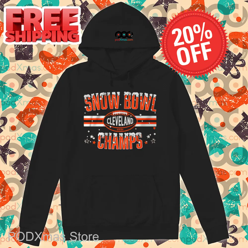 Snow Bowl Champs Cleveland 2024 Shirt