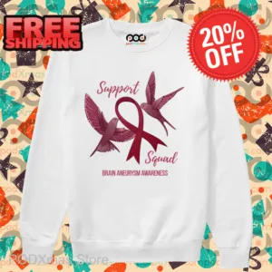 Support Squad Brain Aneurysm Awareness 2024 Shirt