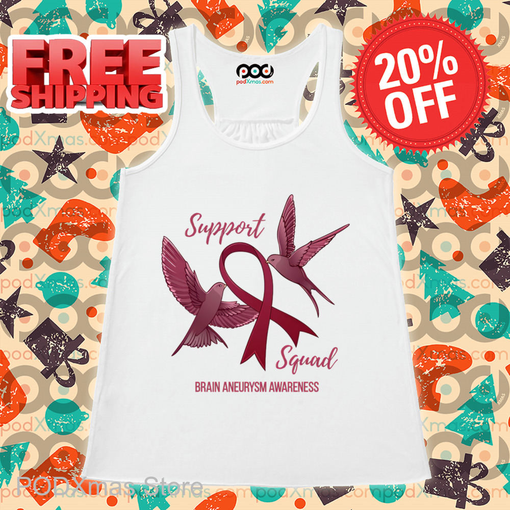 Support Squad Brain Aneurysm Awareness 2024 Shirt