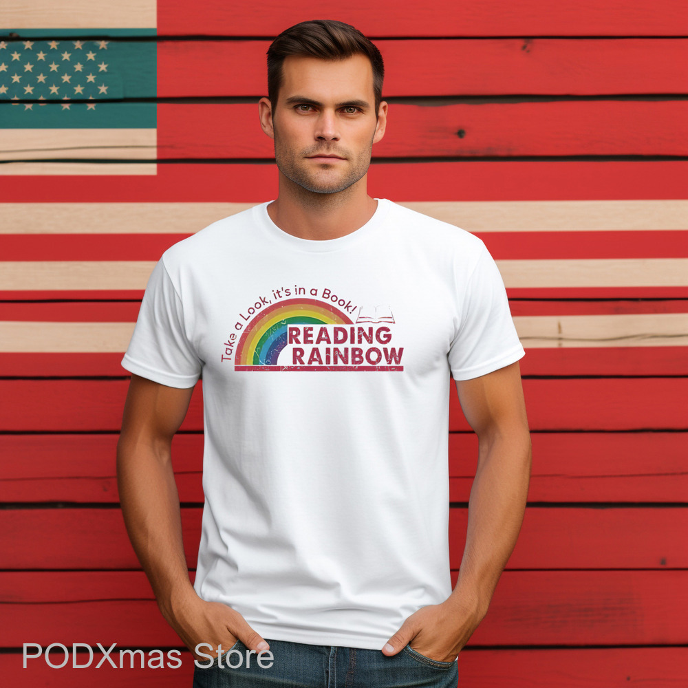 Take A Look It's In A Book Reading Rainbow Vintage 2024 Shirt