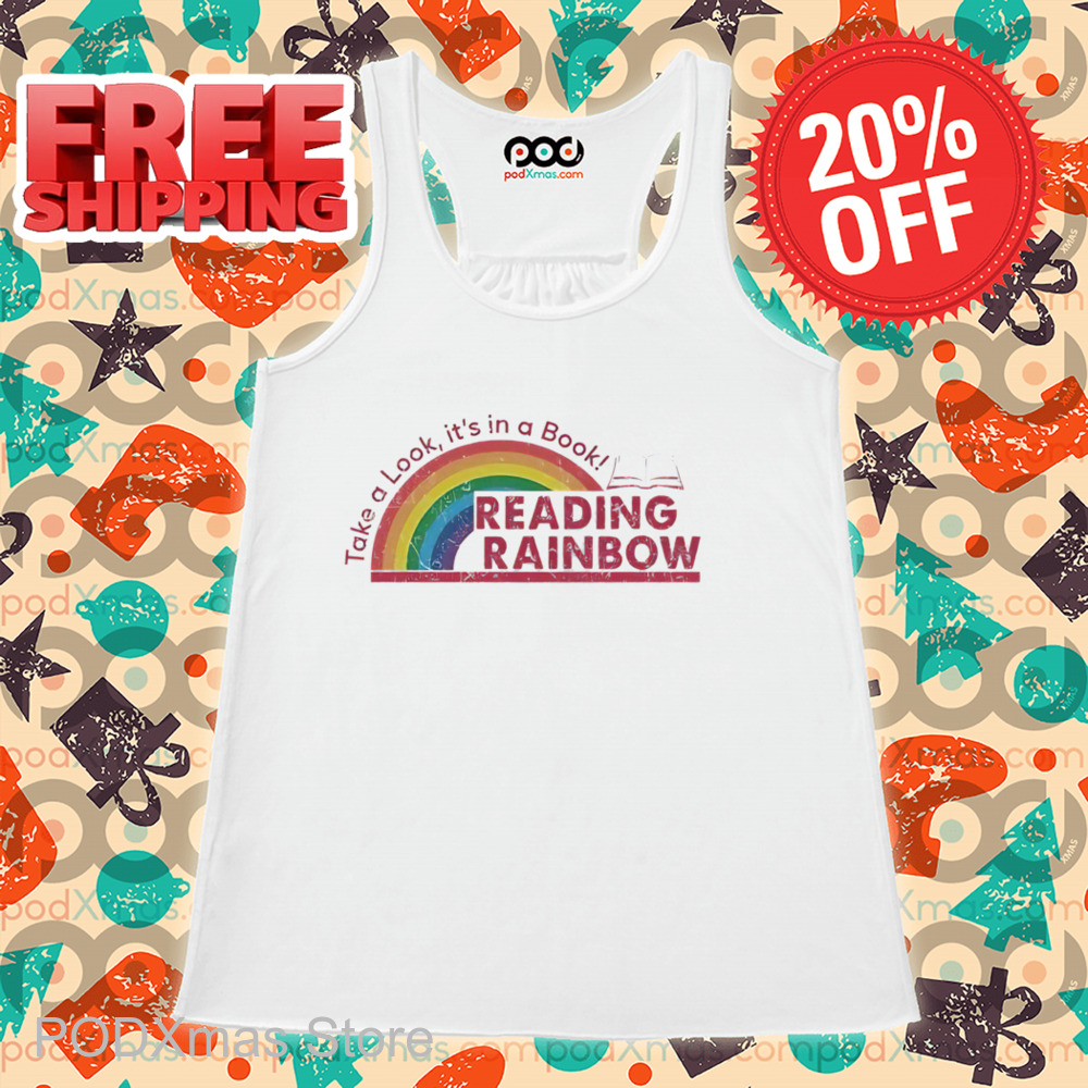 Take A Look It's In A Book Reading Rainbow Vintage 2024 Shirt