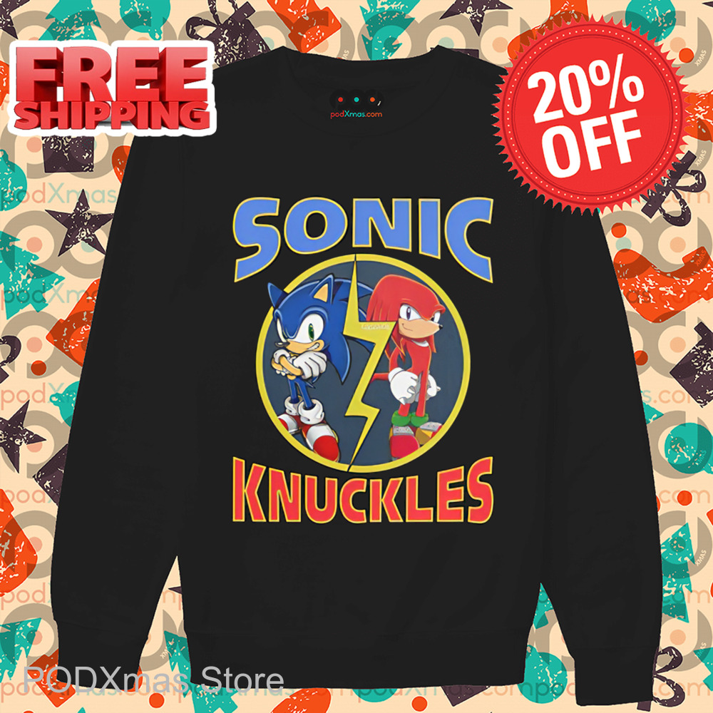 Taylor Decker Wearing Sonic X Knuckles Shirt