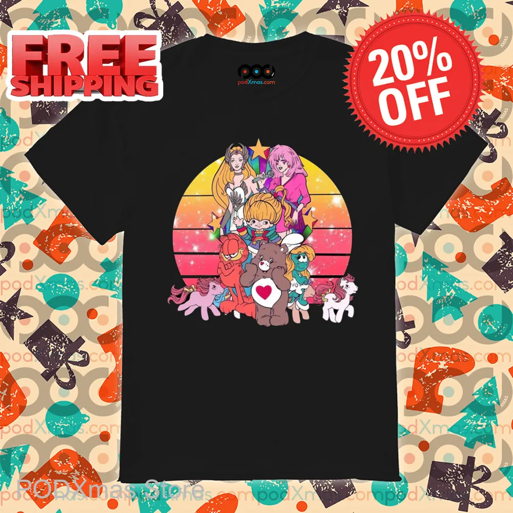 Tenderheart Bear Unicorn Garfield 2024 Shirt