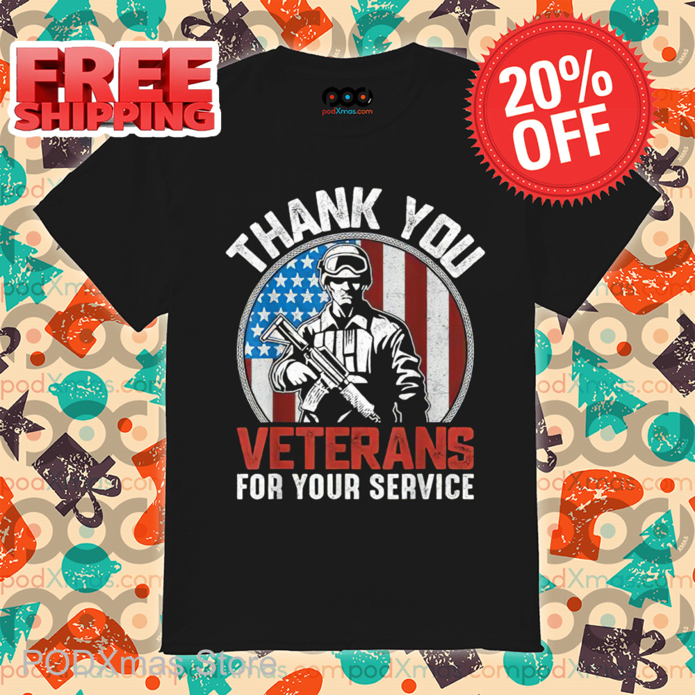 Thank You Veterans For Your Service Vintage 2024 Shirt Thank You Veterans For Your Service Vintage 2024 Shirt