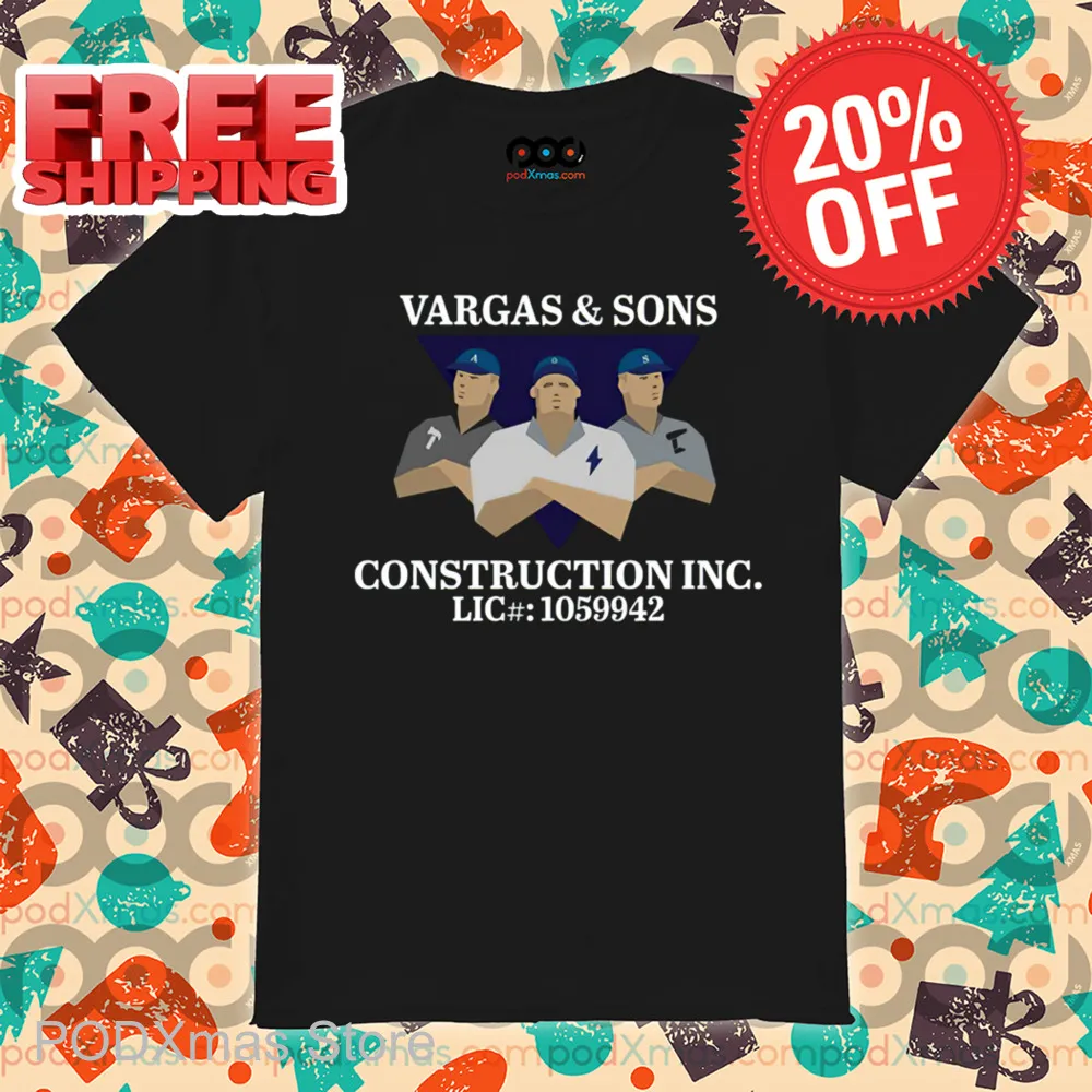Vargas & Sons Construction Inc Shirt